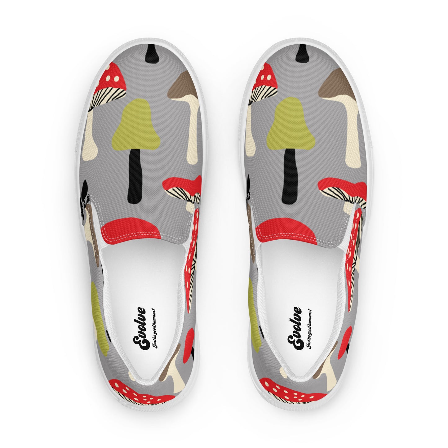 Women’s Evolve mushroom slip-on canvas shoes
